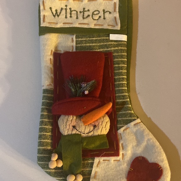 Christmas Stockings, gently used, lots of like left. One new with tag. - Picture 7 of 11